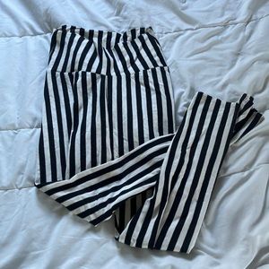 Harmonic Threads stripe leggings